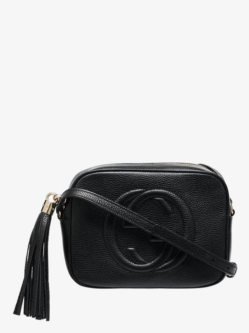 Black Soho Disco Leather Camera Bag