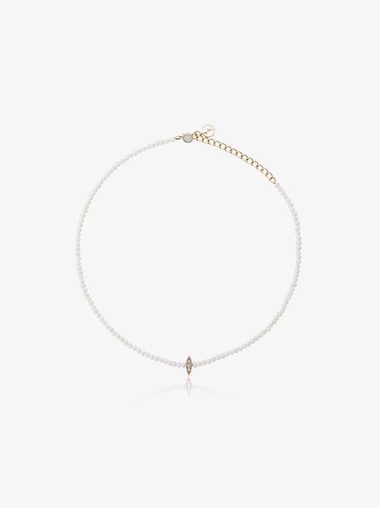 14k Rose Gold Perle Rare Pearl Choker