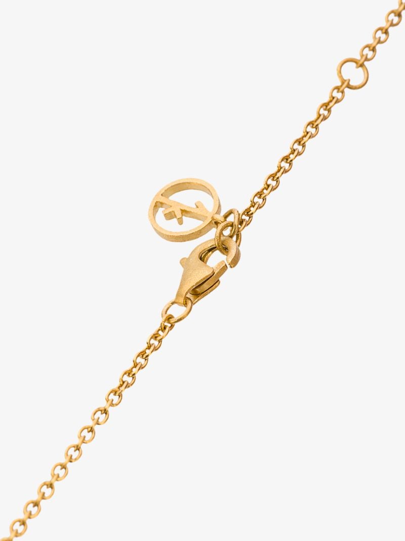 Gold-plated Rubies Boobies Ruby Necklace