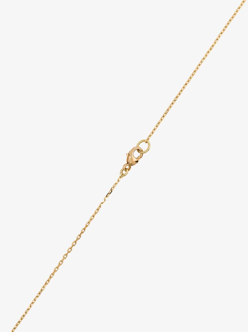 18k Yellow Gold and White Wholeness Diamond Necklace