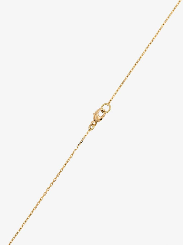 18k Yellow Gold and White Wholeness Diamond Necklace