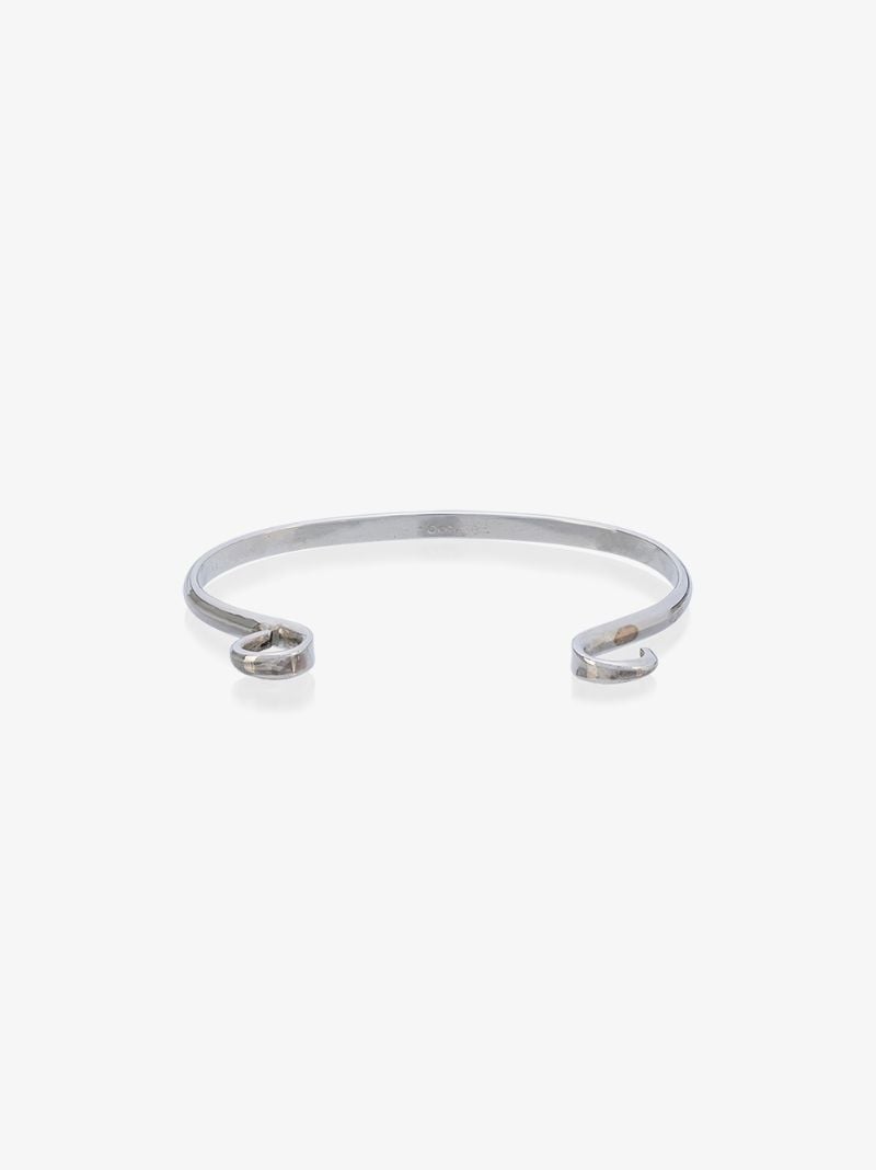 Sterling Silver Hard Hook Bracelet
