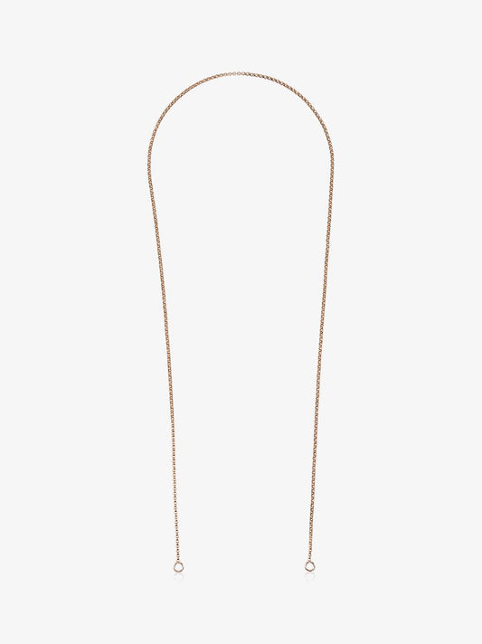 18k Yellow Gold Rolo Chain 30 Inch Necklace