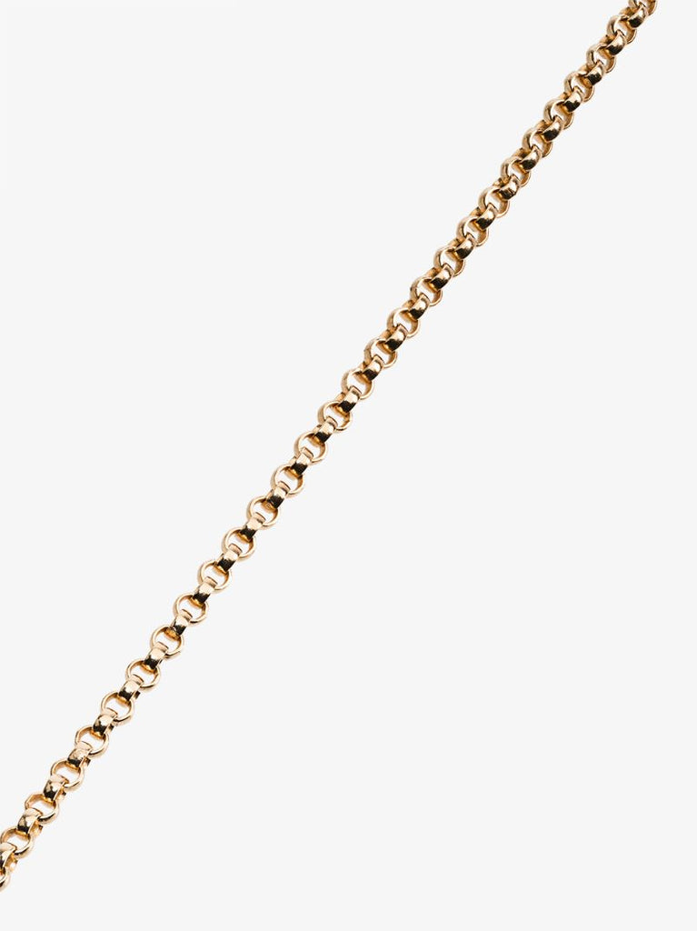 18k Yellow Gold Rolo Chain 30 Inch Necklace