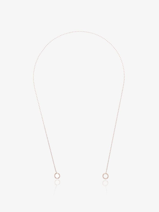 14k Rose Gold Fine Square Link Chain 16 Inch Necklace