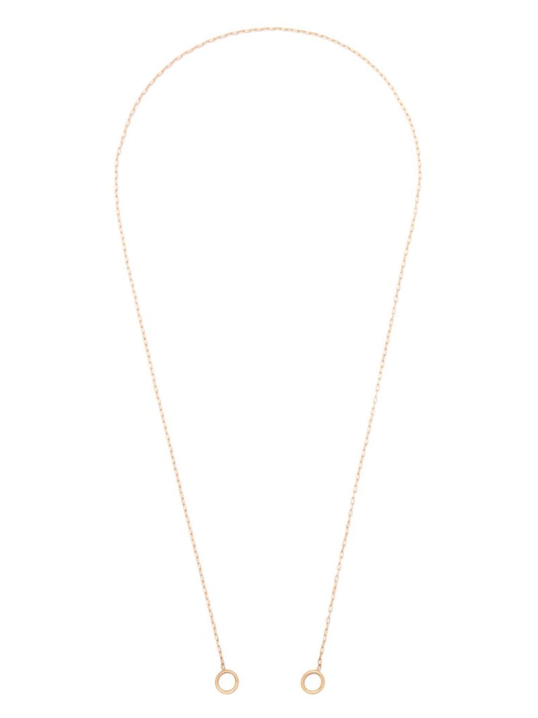 14k Yellow Gold Fine Square Link Chain 18 Inch Necklace