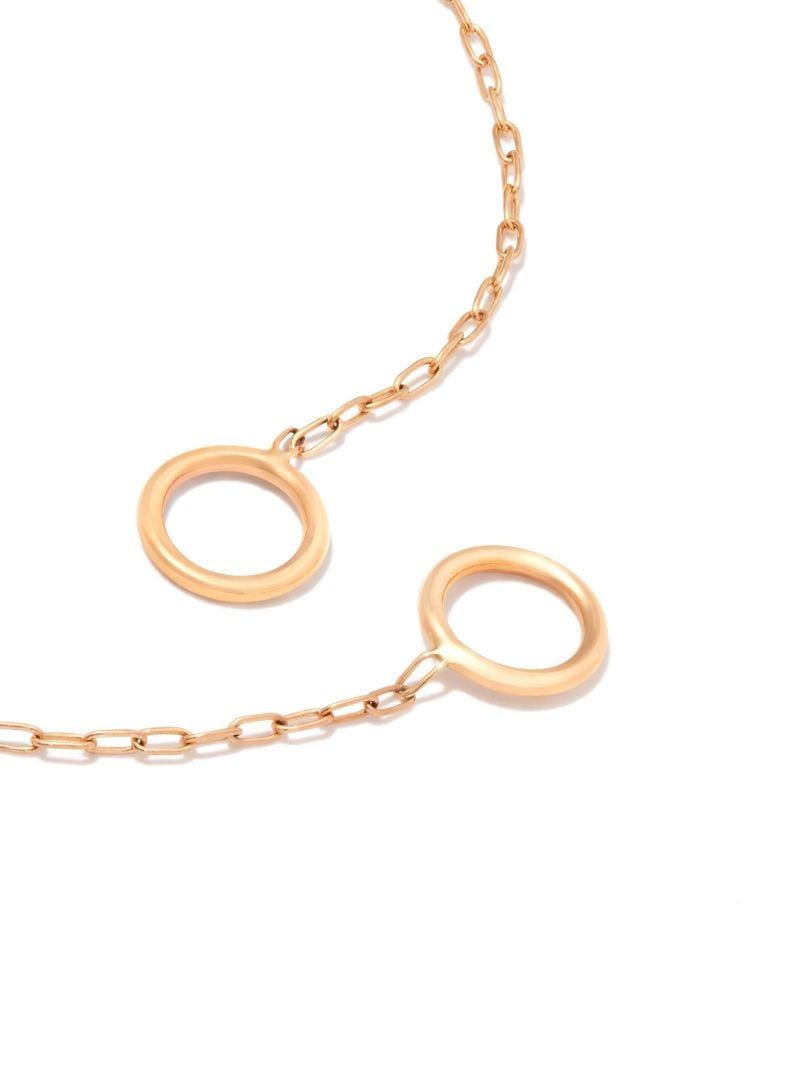 14k Yellow Gold Fine Square Link Chain 18 Inch Necklace