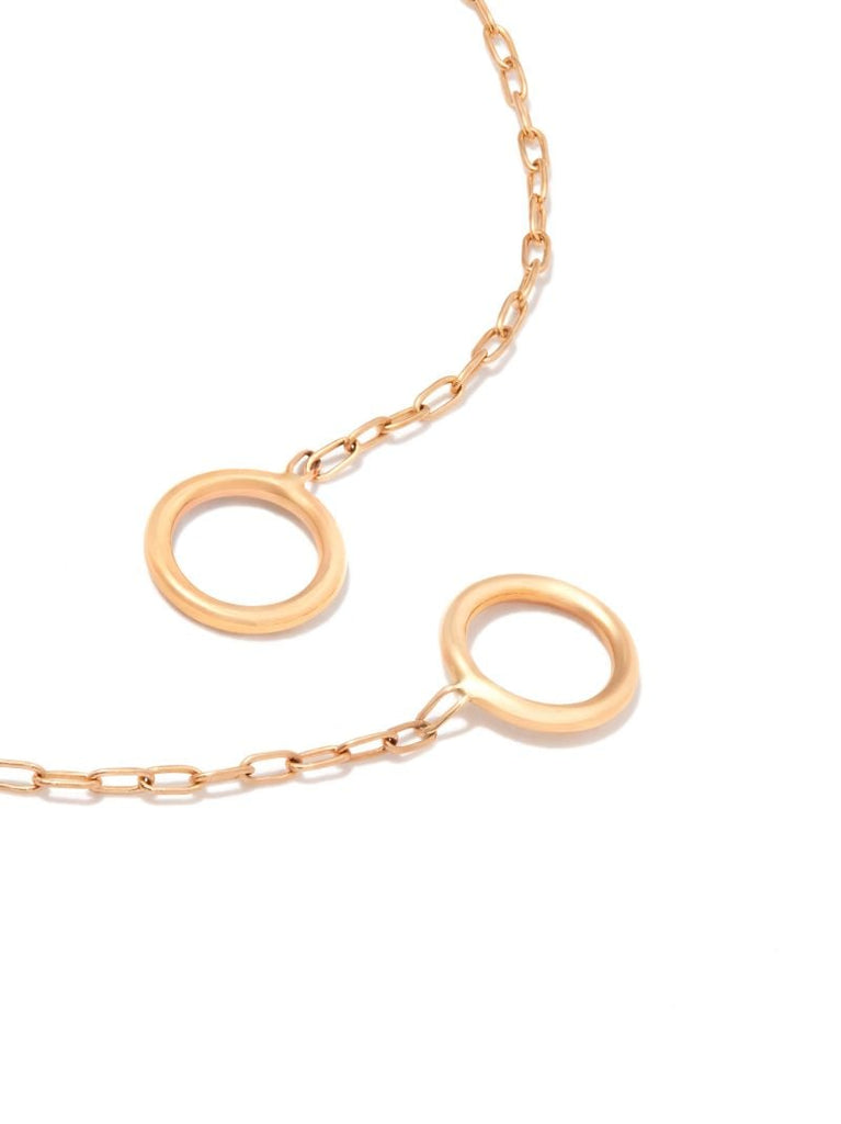14k Yellow Gold Fine Square Link Chain 18 Inch Necklace