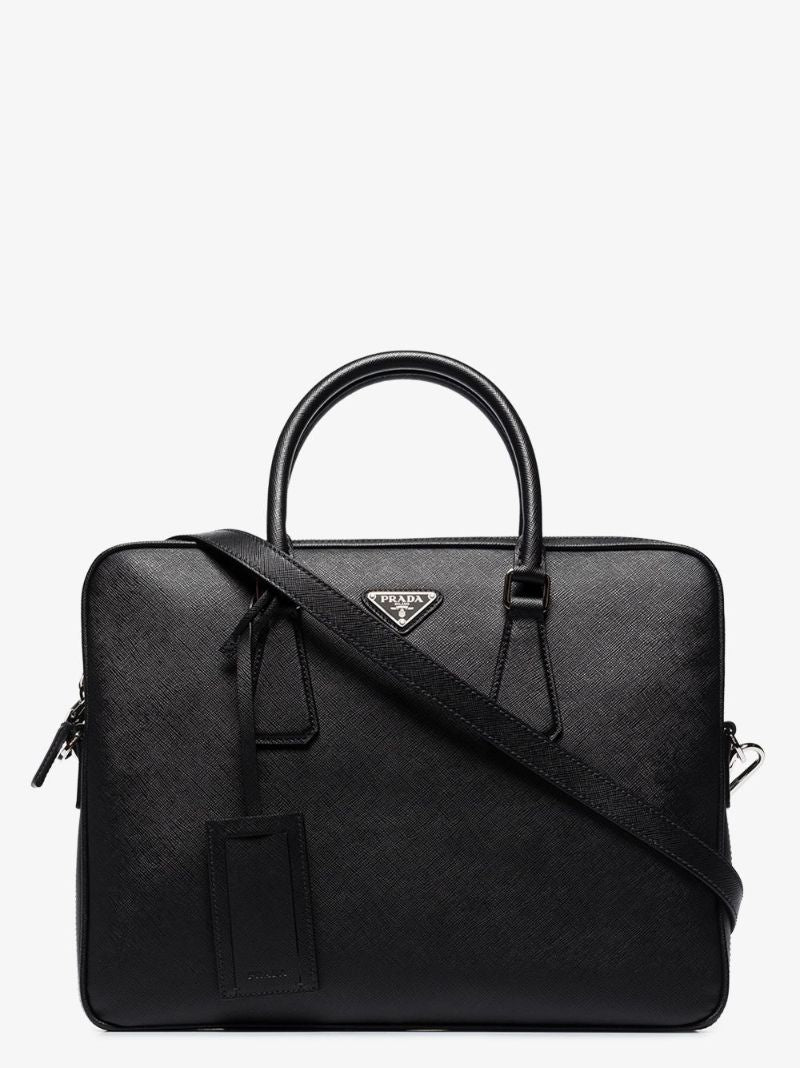 Black Leather Briefcase