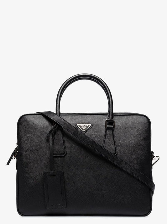 Black Leather Briefcase