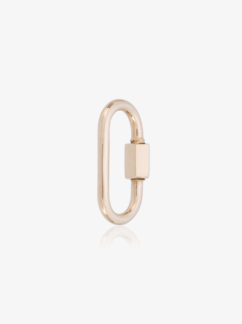 14k Yellow Gold Medium Lock Charm