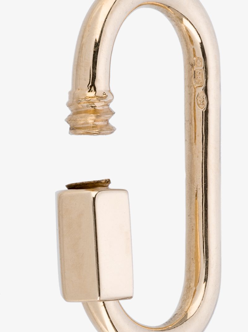 14k Yellow Gold Medium Lock Charm
