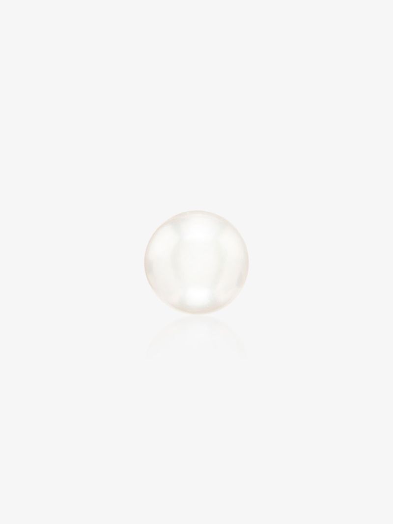 14k Yellow Gold Petite Akoya Pearl Stud Earring