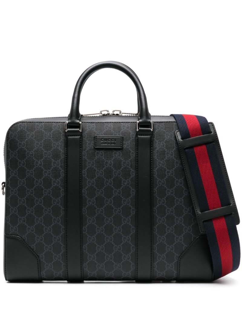 Black Gg Supreme Briefcase