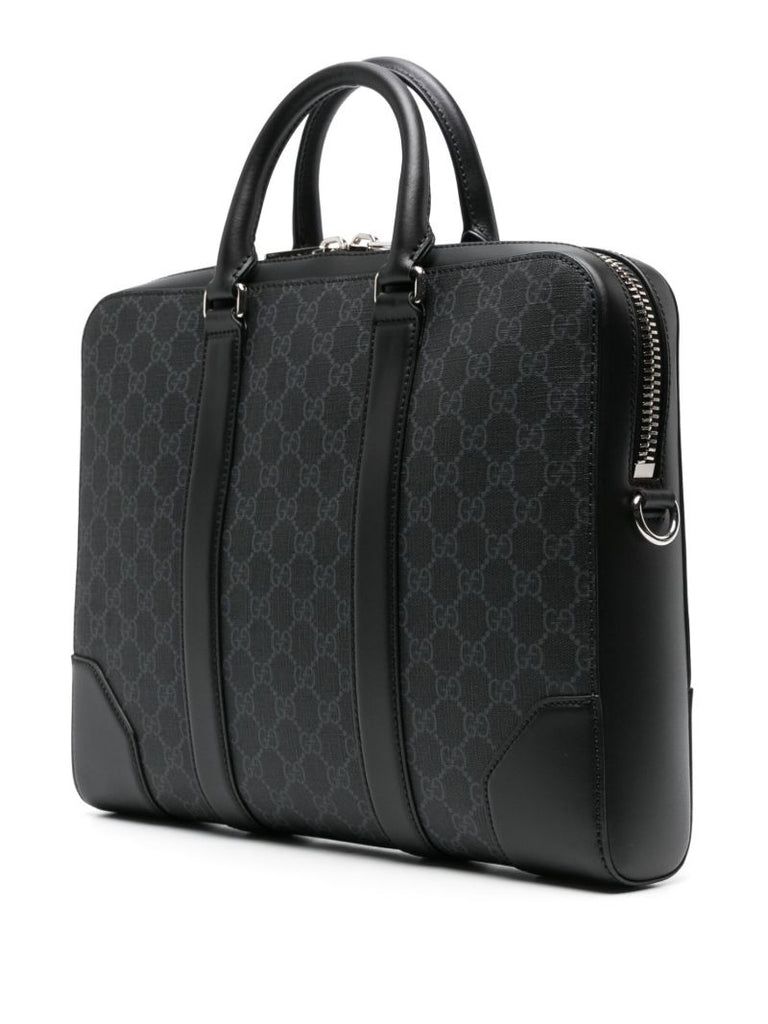 Black Gg Supreme Briefcase