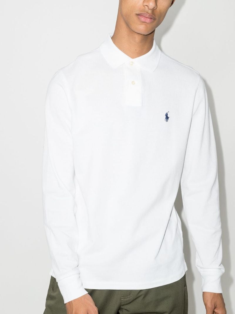 Polo Pony Long Sleeve Polo Shirt