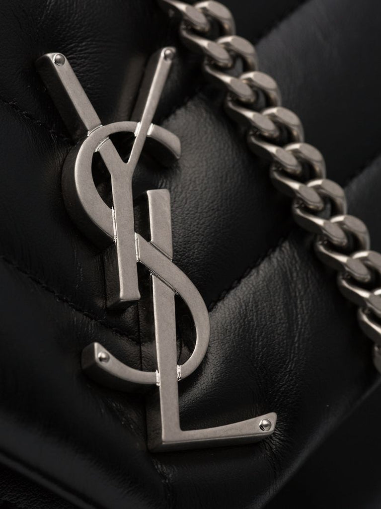 Black Loulou Small Leather Shoulder Bag