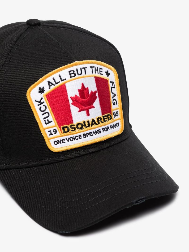 Black Canada Patch Baseball Cap