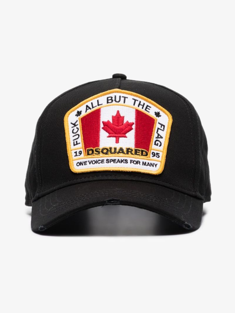 Black Canada Patch Baseball Cap