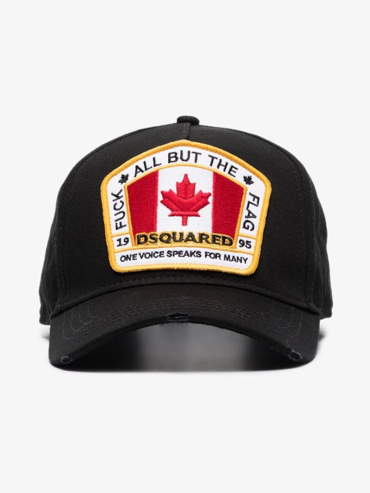 Black Canada Patch Baseball Cap