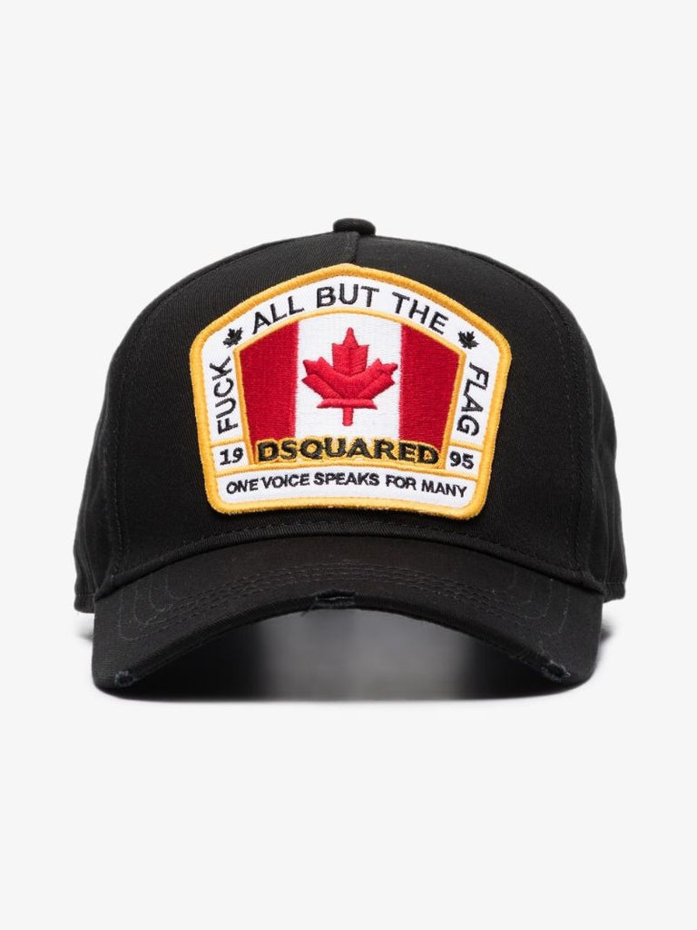 Black Canada Patch Baseball Cap