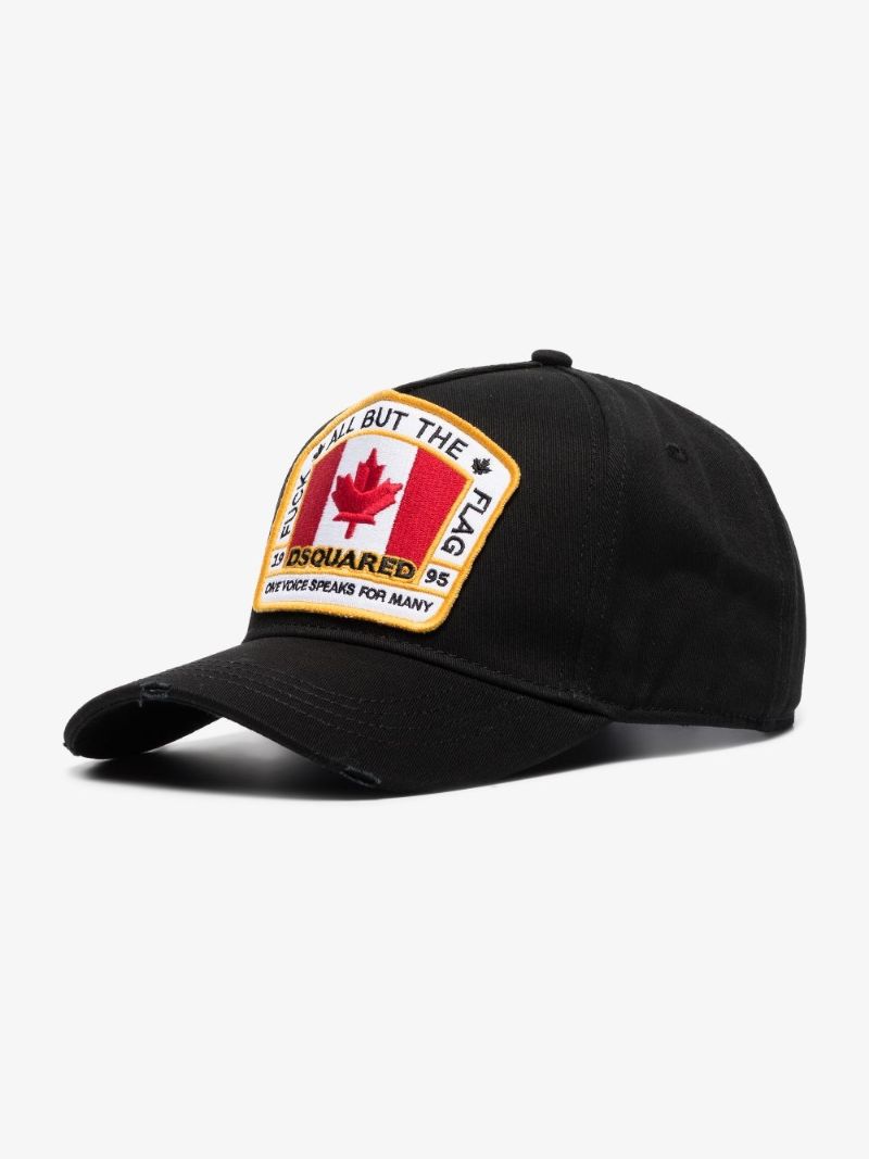 Black Canada Patch Baseball Cap