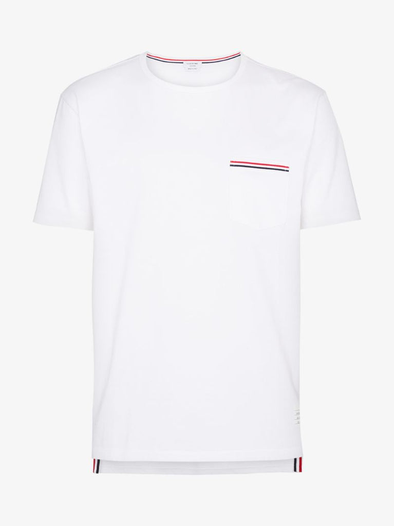 White Side Buttons T-shirt