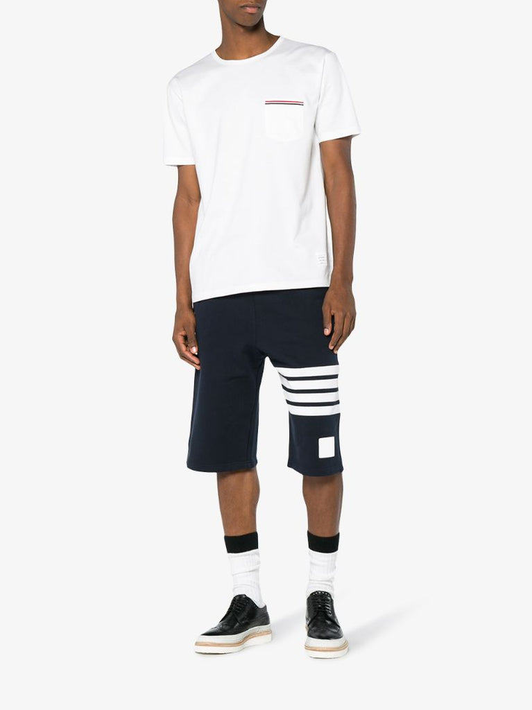 White Side Buttons T-shirt