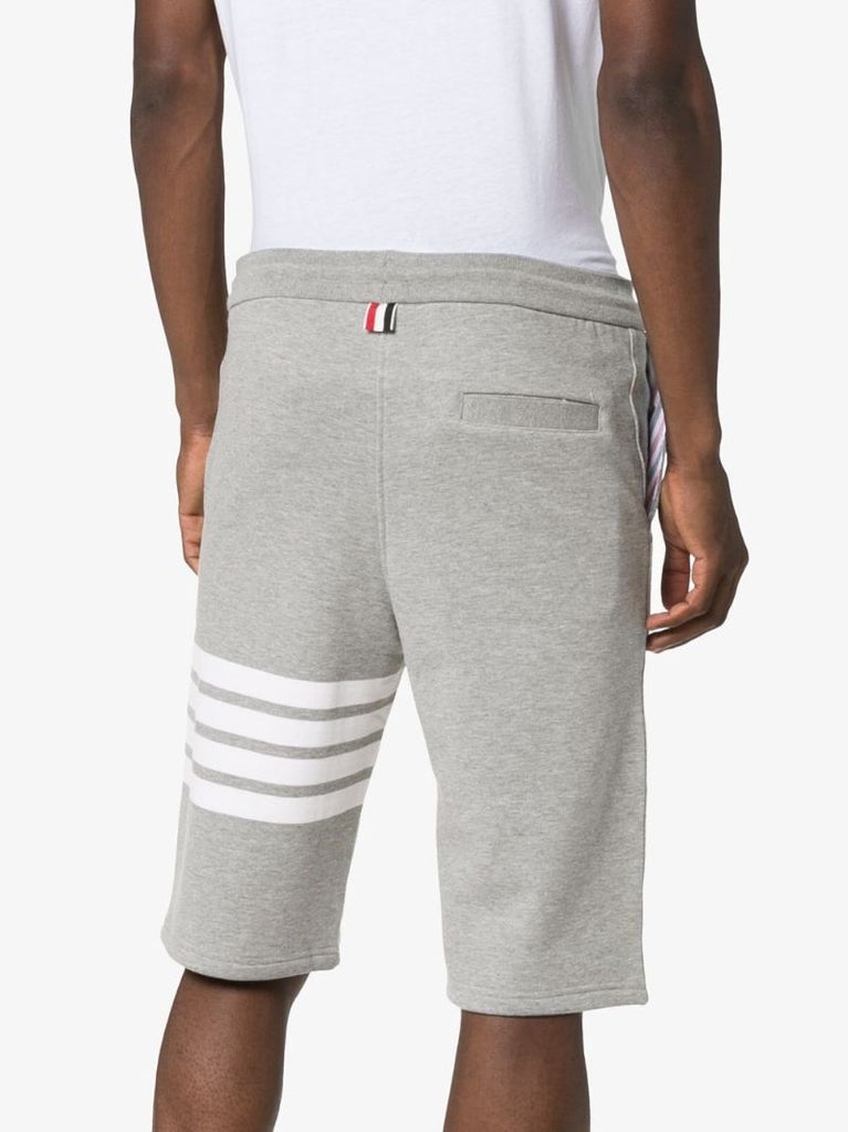 Grey 4-bar Stripe Track Pants