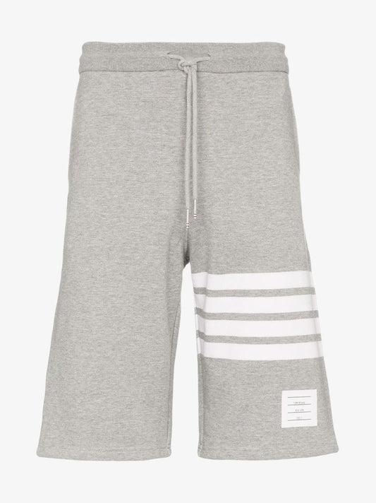 Grey 4-bar Stripe Track Pants