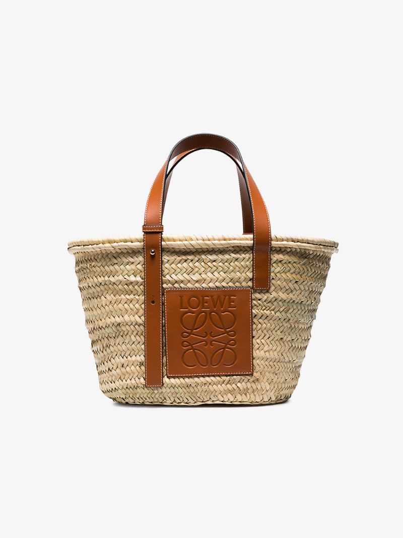 Logo Medium Basket Bag