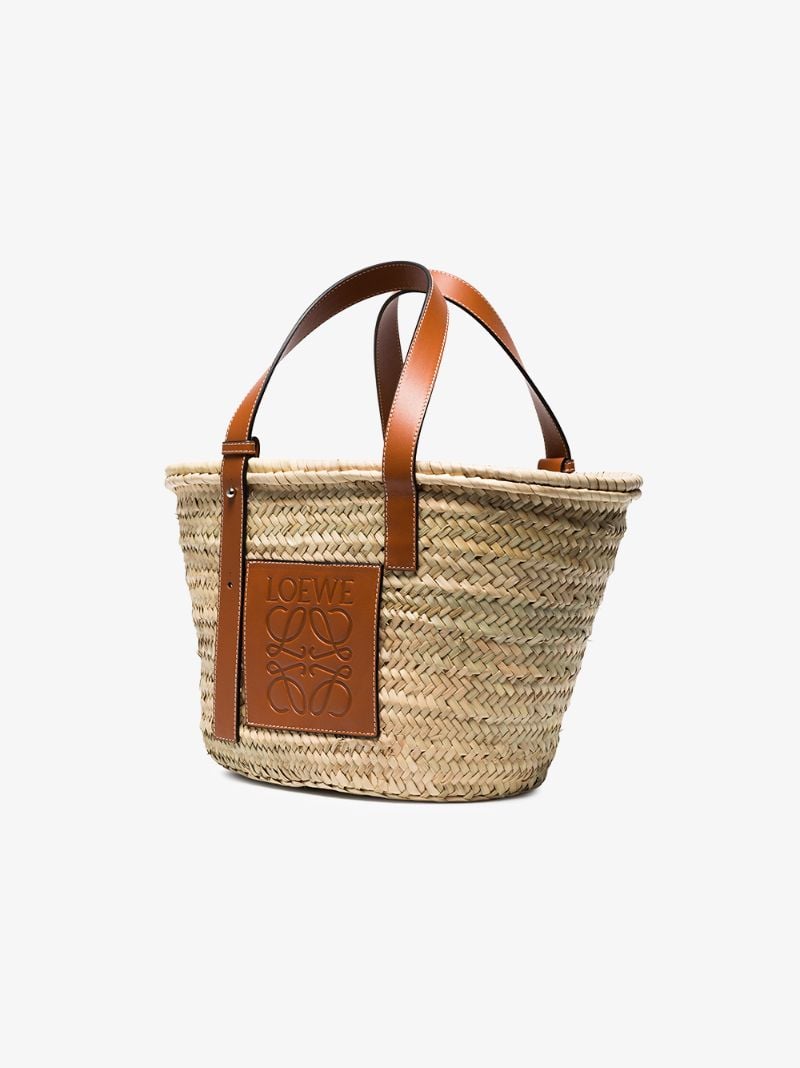 Logo Medium Basket Bag
