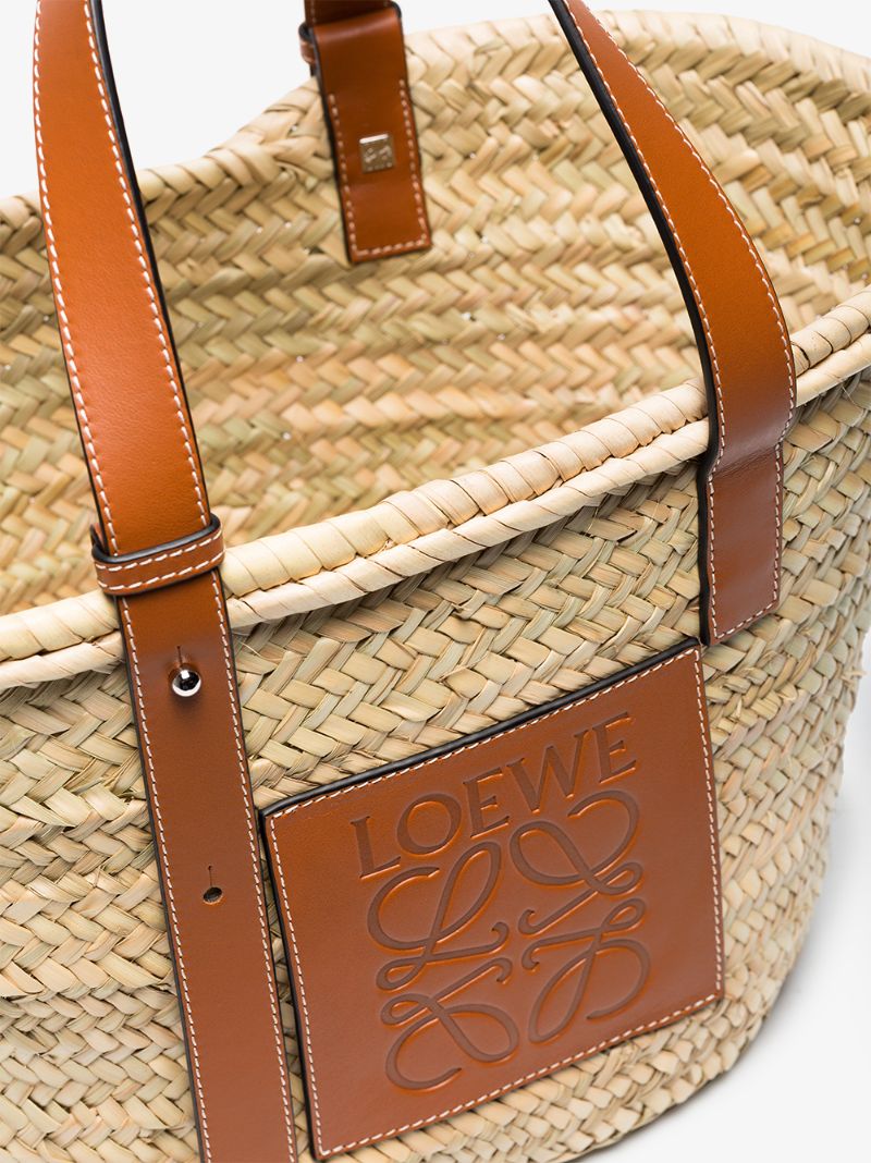 Logo Medium Basket Bag
