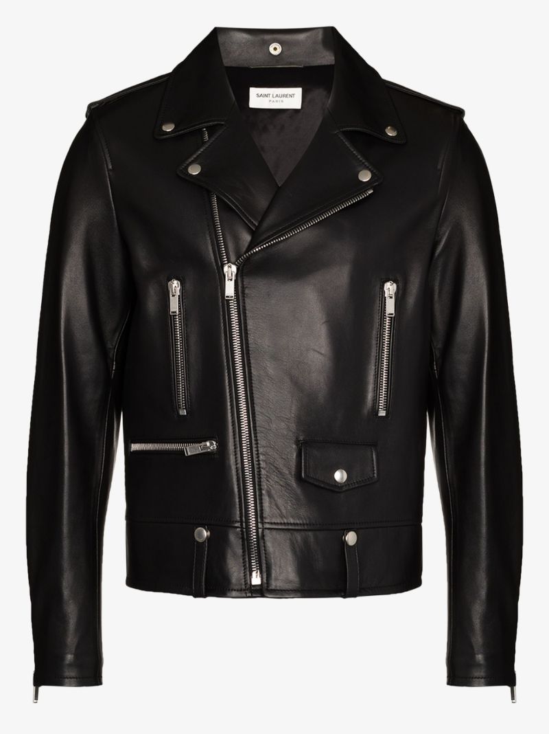 Zipped Biker Jacket