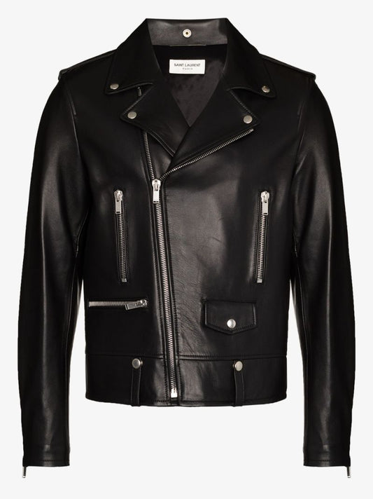 Zipped Biker Jacket