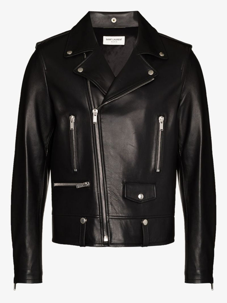 Zipped Biker Jacket