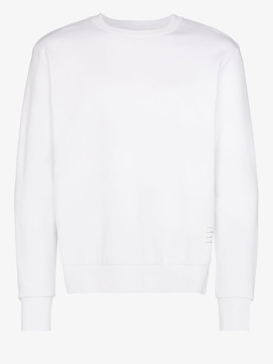 Center-back Stripe Jersey Pullover