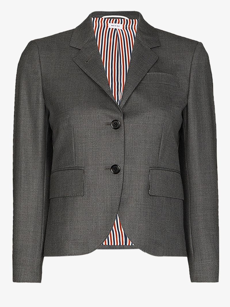 Single-breasted Wool Blazer