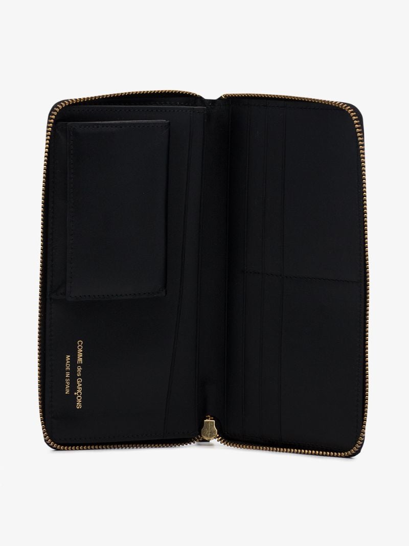 Green Tartan Patchwork Zip-around Wallet