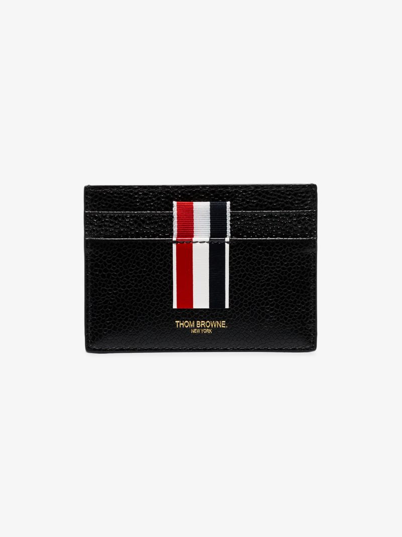 Black Leather Card Holder