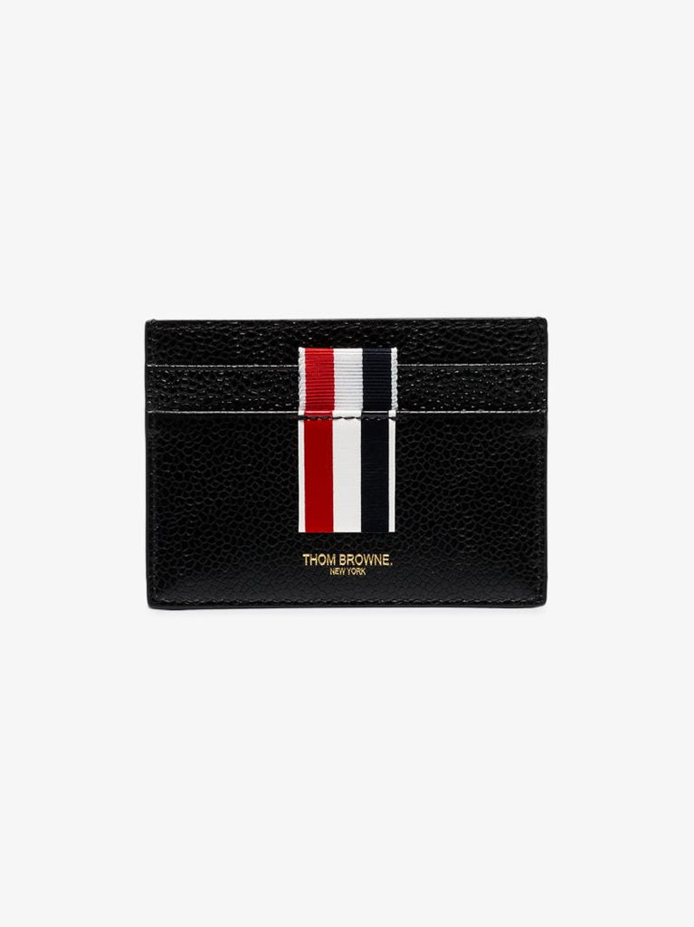 Black Leather Card Holder