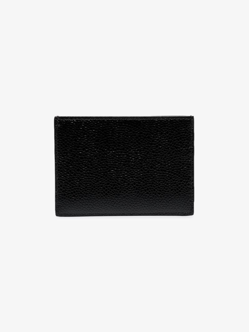 Black Leather Card Holder