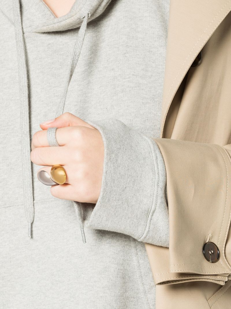 Petal Metallic Ring