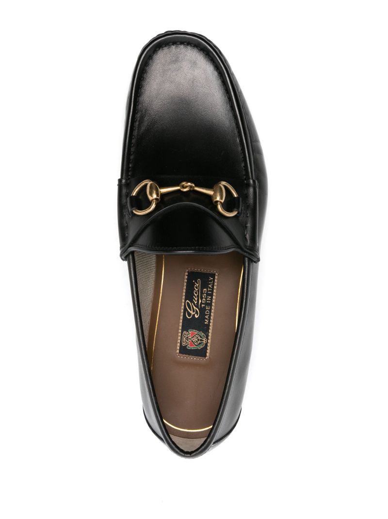 Black 1953 Horsebit Leather Loafers