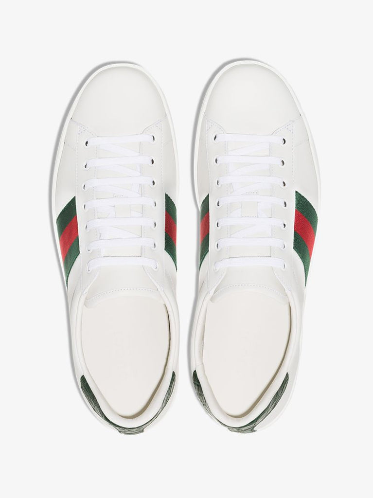 White Ace Leather Sneakers