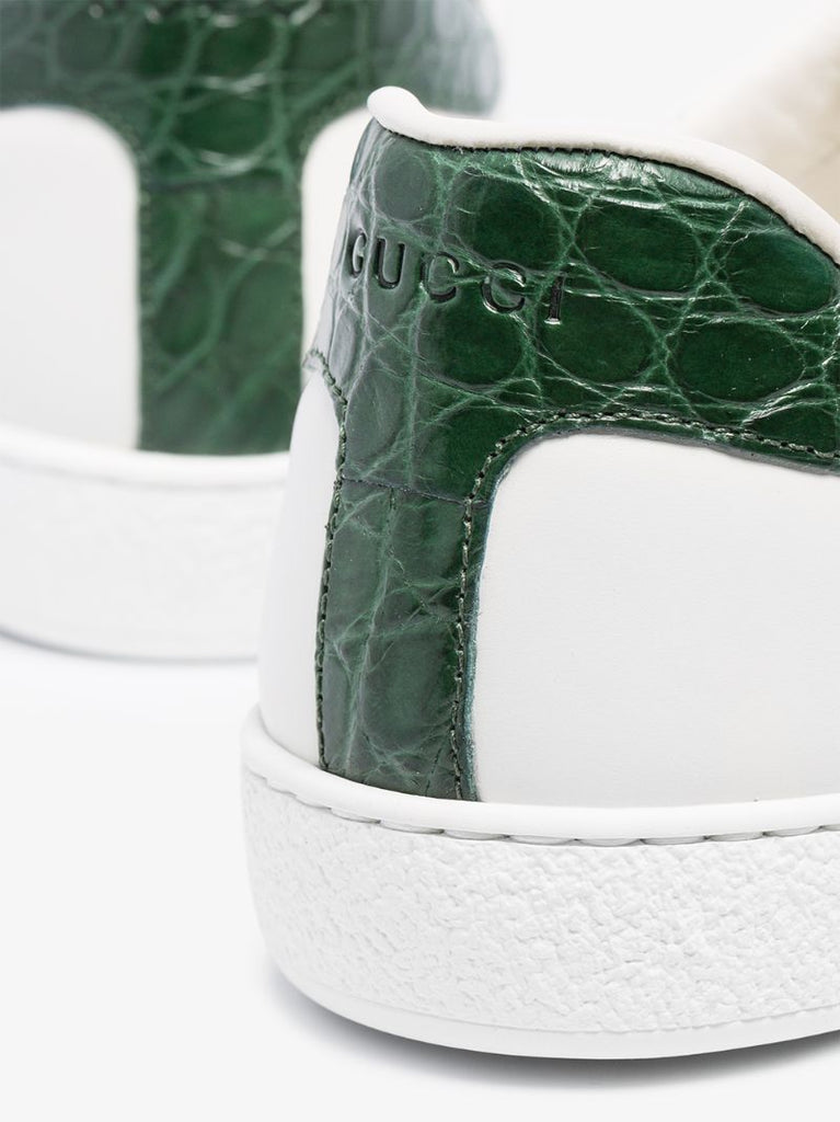 White Ace Leather Sneakers