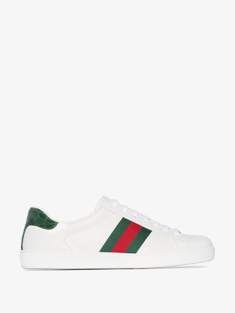 White Ace Leather Sneakers