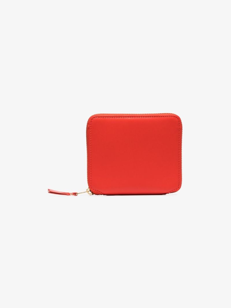 Square-shape Zip Wallet