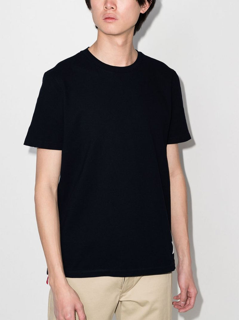 Rear Stripe Cotton T-shirt
