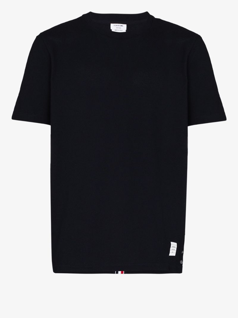Rear Stripe Cotton T-shirt